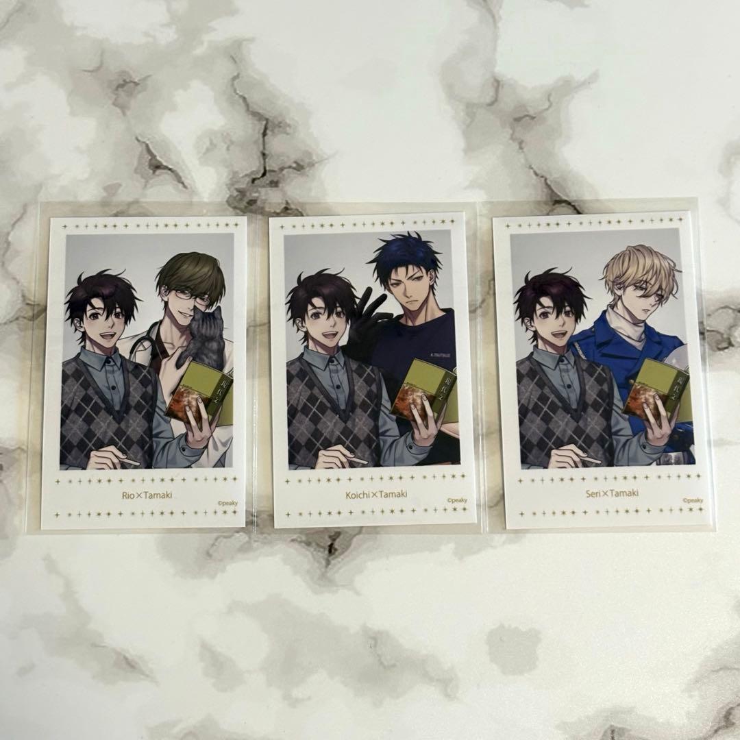 灰アル　チェキ風ブロマイド