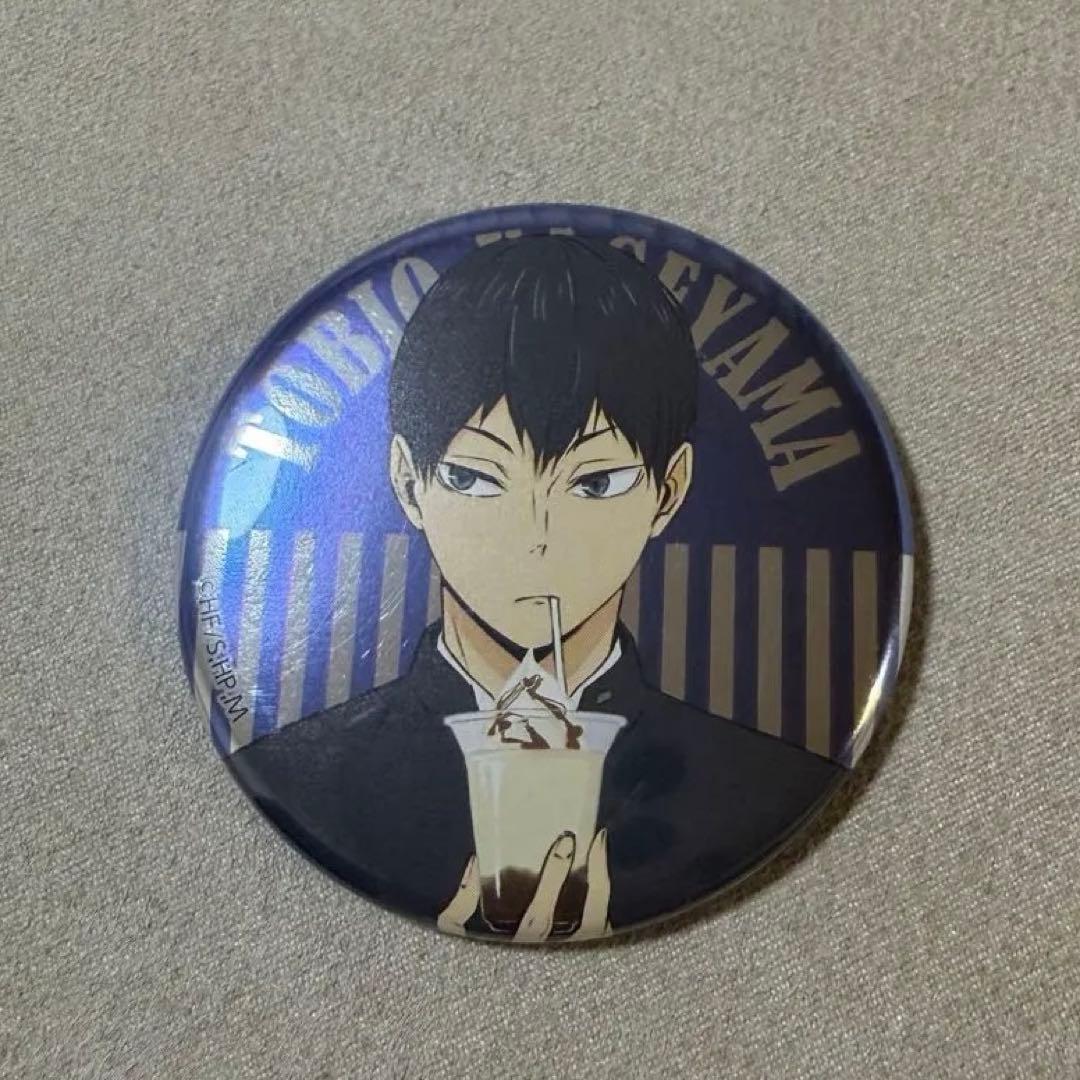 ハイキュー ナンジャタウン 影山飛雄 缶バッジ メタル缶バッジ