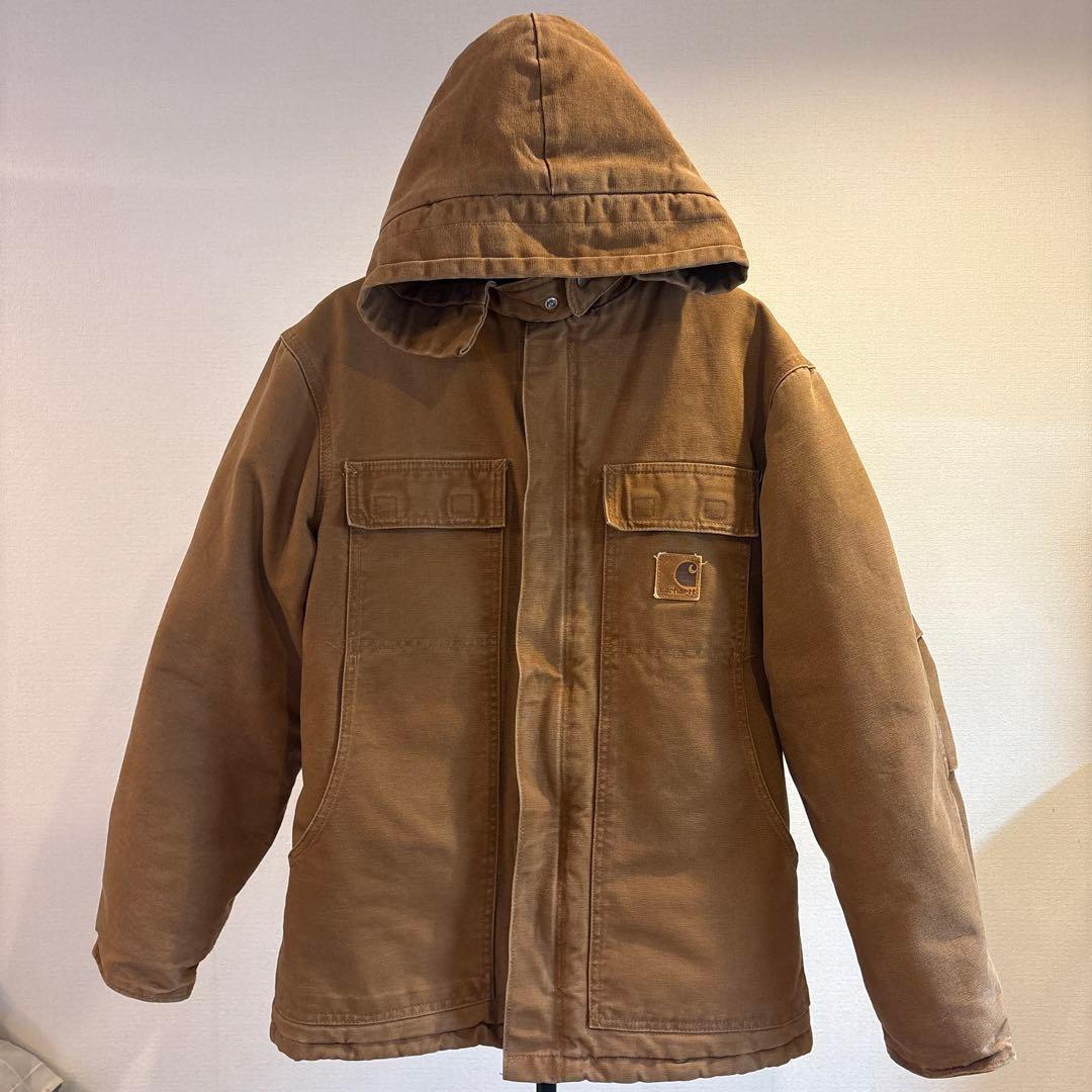 希少 Carhartt トラディショナルコートフード付きジャケット L相当