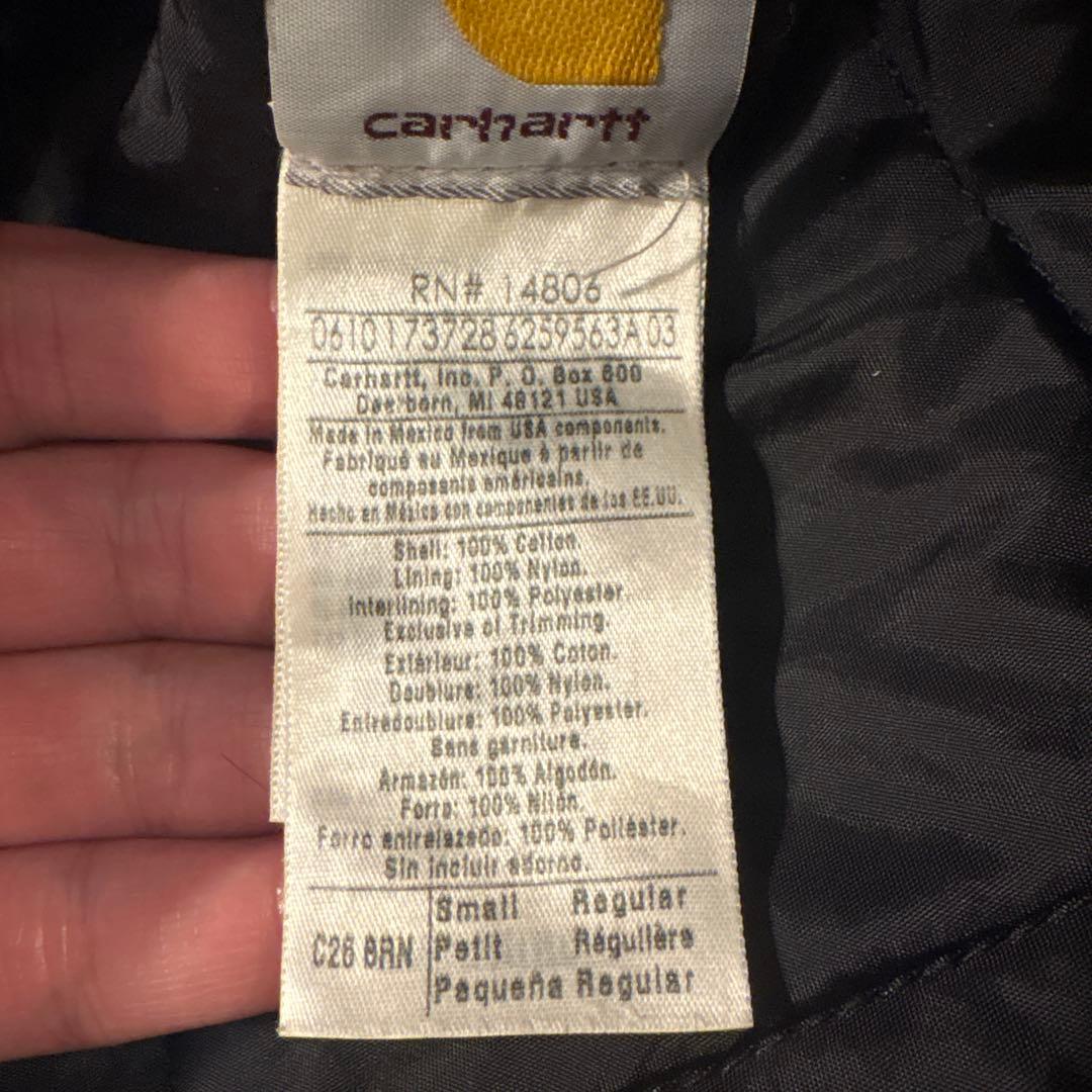 希少 Carhartt トラディショナルコートフード付きジャケット L相当