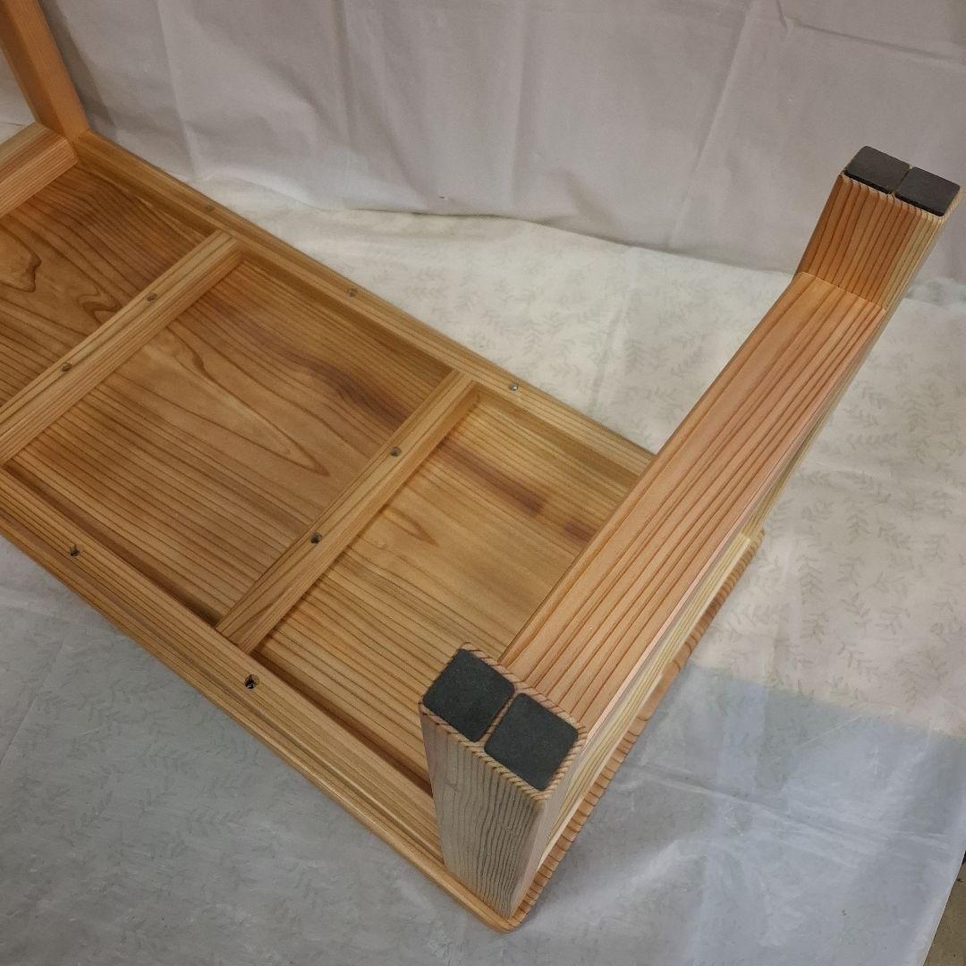 天然杉一枚板　テーブル　サイドテーブル　コーヒーテーブル　作業台　ベンチ　TV台