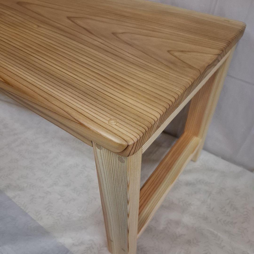 天然杉一枚板　テーブル　サイドテーブル　コーヒーテーブル　作業台　ベンチ　TV台