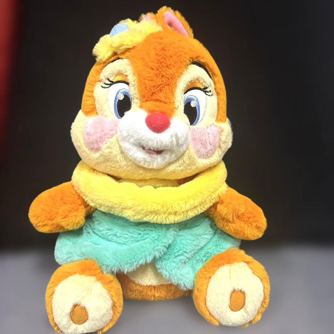 ディズニー クラリス フラッフィープラッシー　ぬいぐるみ　クラリス　ふわふわ