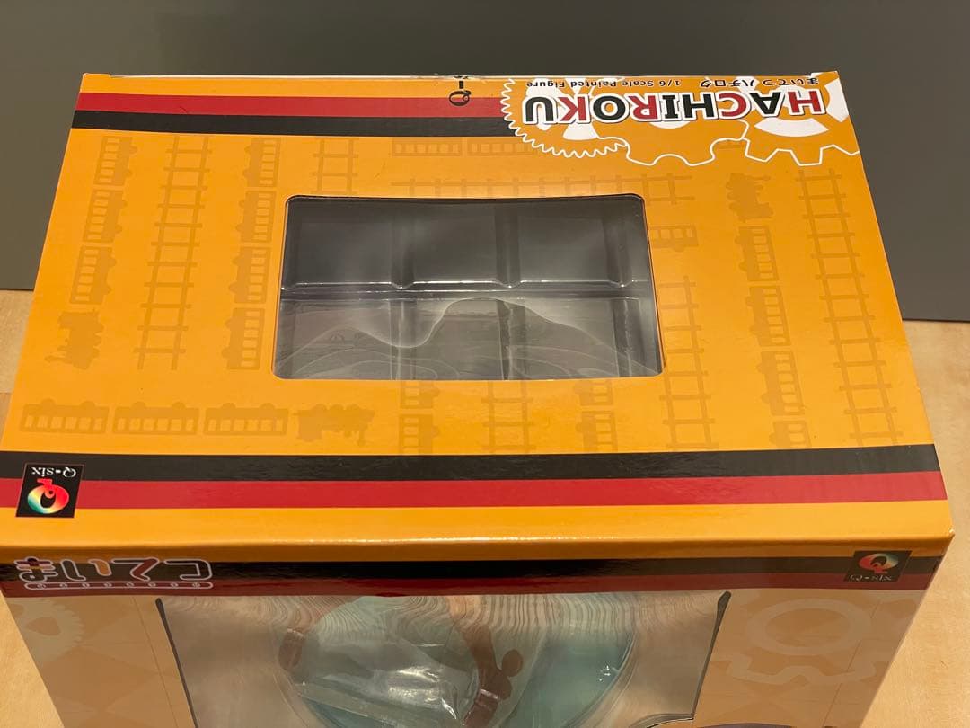 【中古品】Q-six まいてつ ハチロク 紺スク水フィギュア