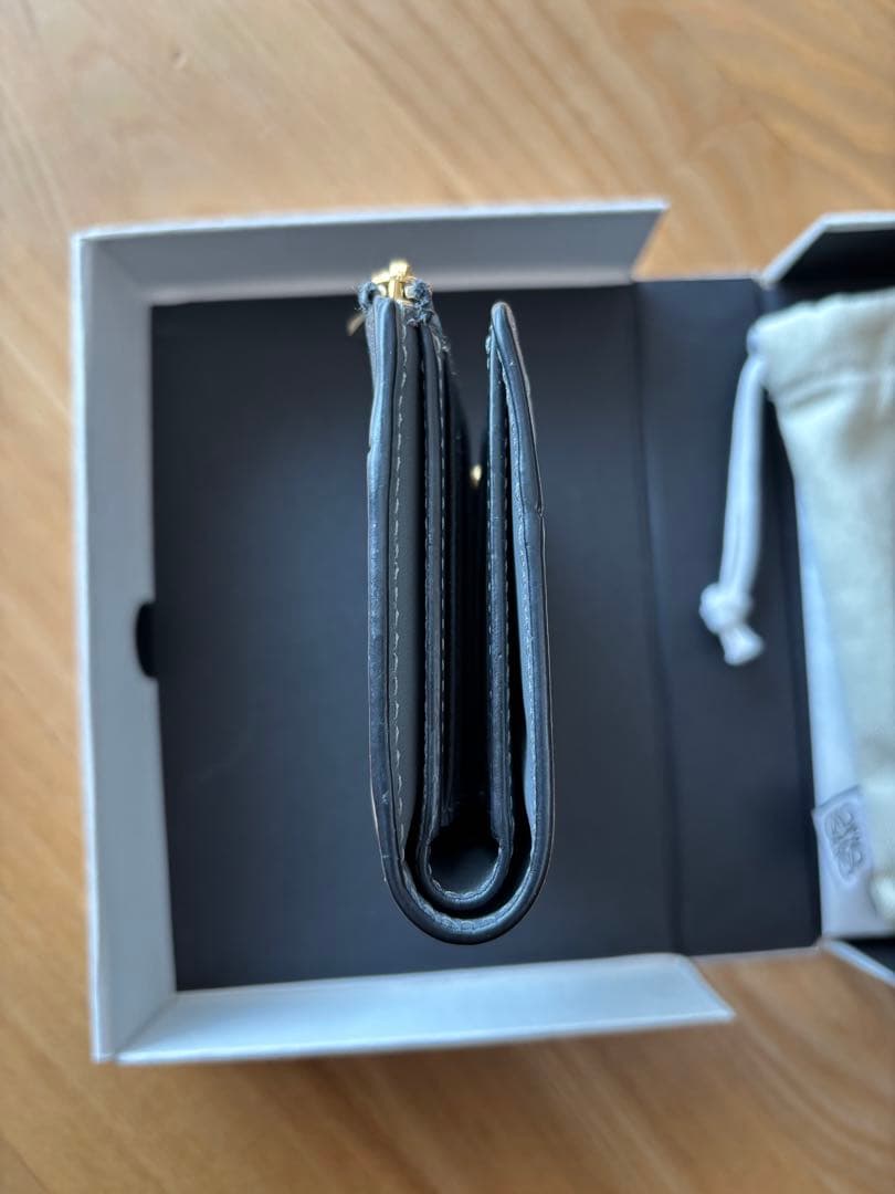 パズル 美品 スリムコンパクト ジップウォレット LOEVE ロエベ 付属品完備