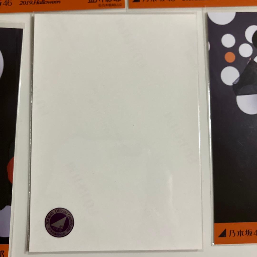 乃木坂46 個別生写真　2019 Halloween 金川紗耶　直筆サイン