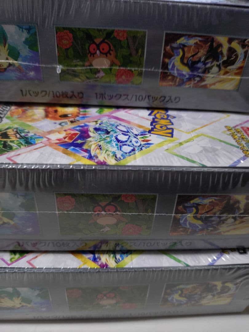 ポケモンカード　テラスタルフェスex 5box シュリンクつき