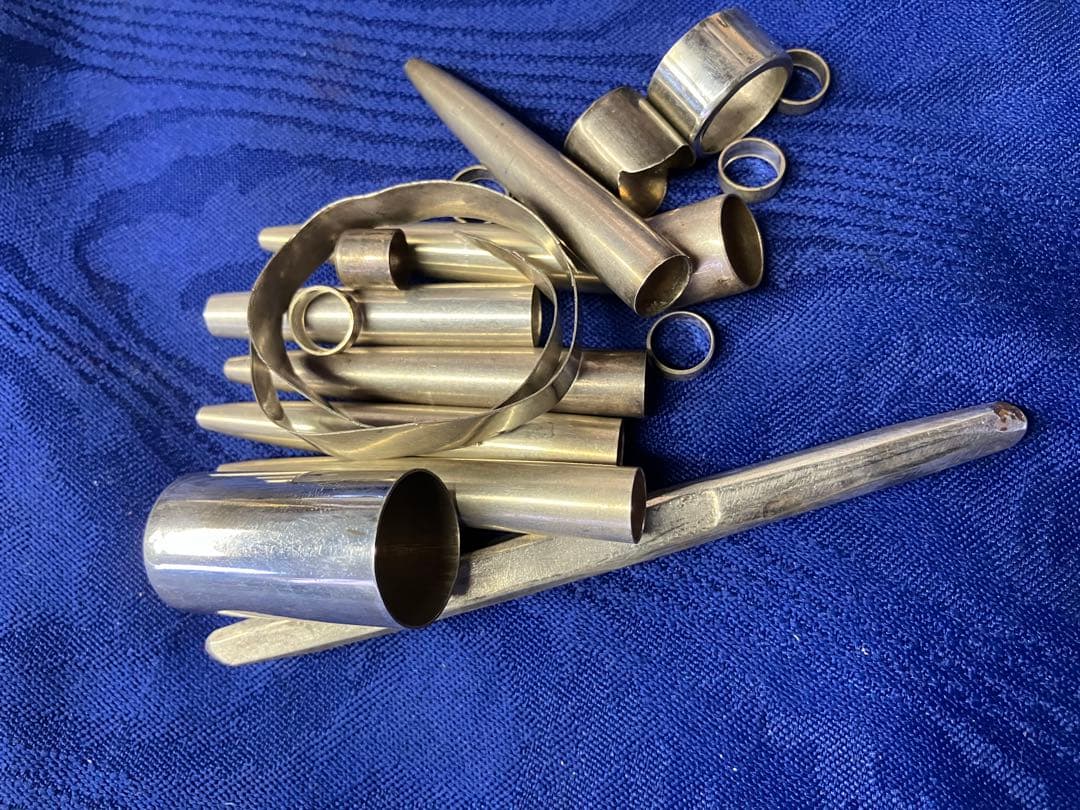 シルバー925 万年筆部品　金属製パーツセット 101g 銀細工用　まとめ