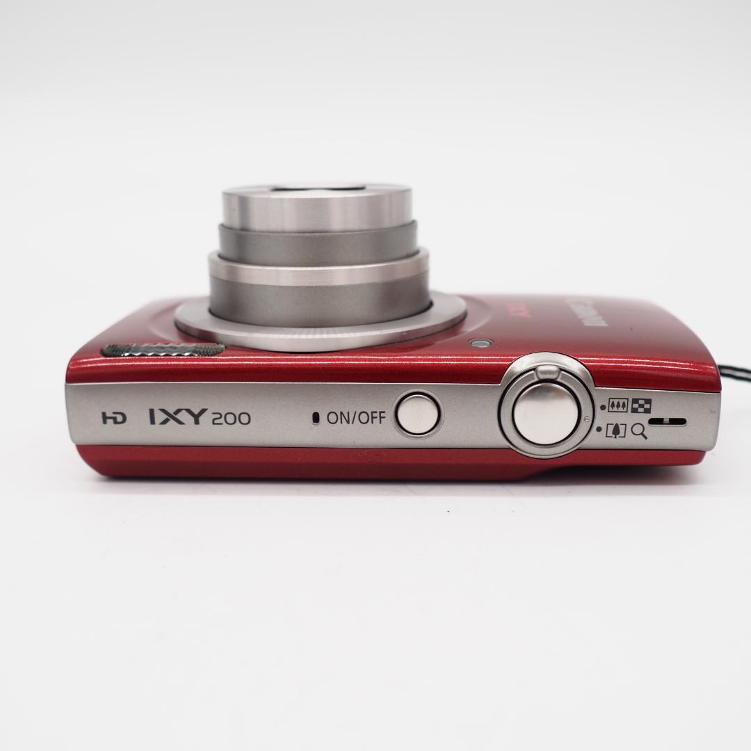 Canon IXY 200　レッド コンパクトデジタルカメラ