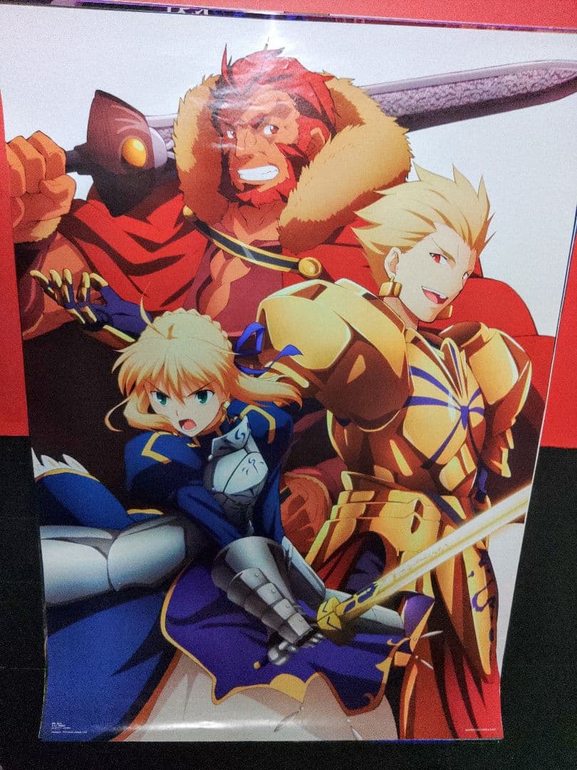 アニメポスター　Fate zero 　 2枚セット A1ポスター