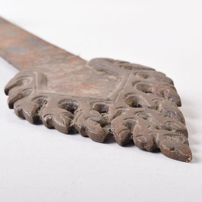 仏教美術　密教法具　古銅　利剣　カドゥガ　倶利伽羅剣　C　8587