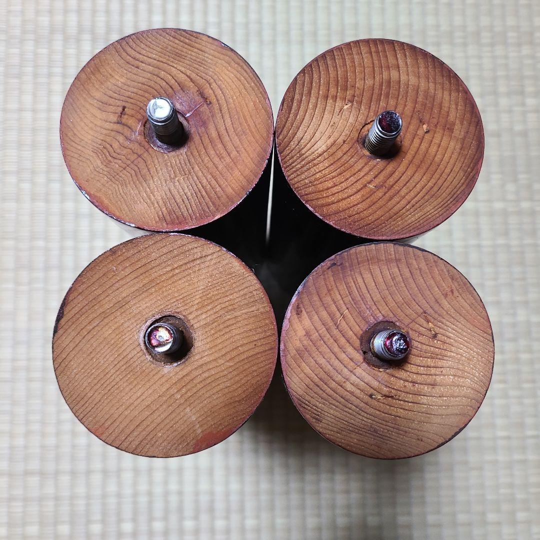 座卓　天板　津軽塗　呂上　天然木　裏板　黒漆塗　柱　天然木　無垢くり貫き　箱入り