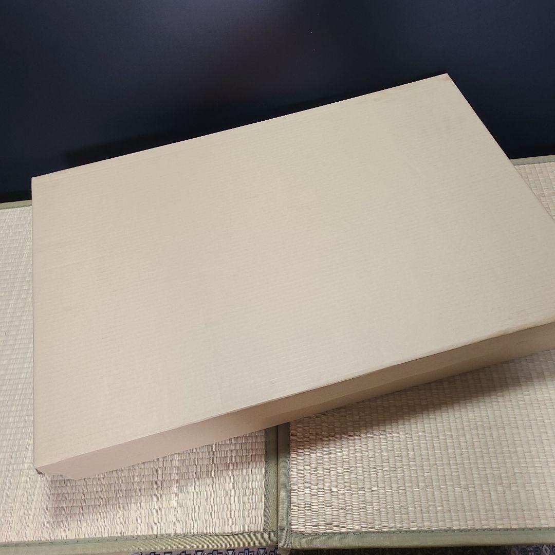 座卓　天板　津軽塗　呂上　天然木　裏板　黒漆塗　柱　天然木　無垢くり貫き　箱入り