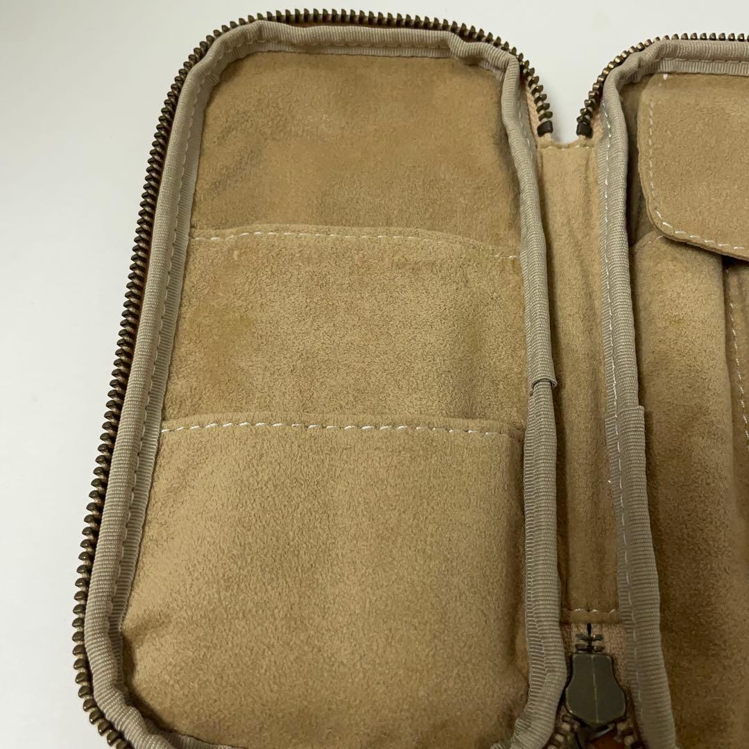 ＆Liebe 栃木レザー ジップペンケース