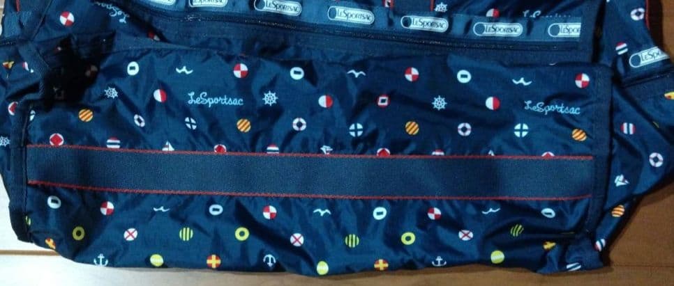 レスポートサック　2wayボストンバッグ　マリン　大容量　旅行