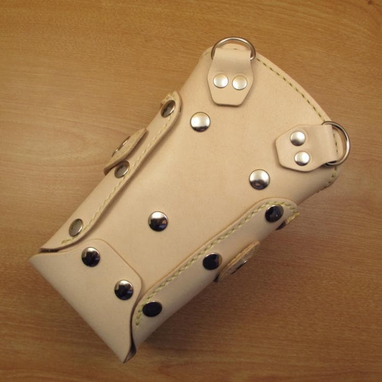 ☆特別価格　ヌメ革ナチュラル　６丁　 ブラシケースセット　SCBC-61/NB1