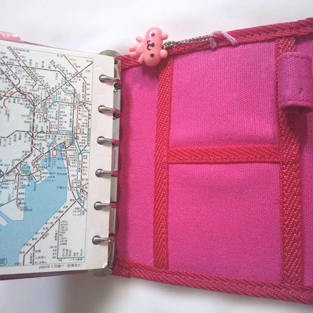 希少 BETTY'S BLUE システム手帳 シール付き メモ帳 ノート 6穴