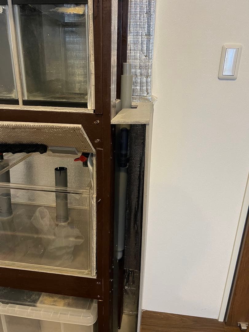 【引取り限定】オーバーフロー水槽 3段 （90cm×40cm×164cm）セット