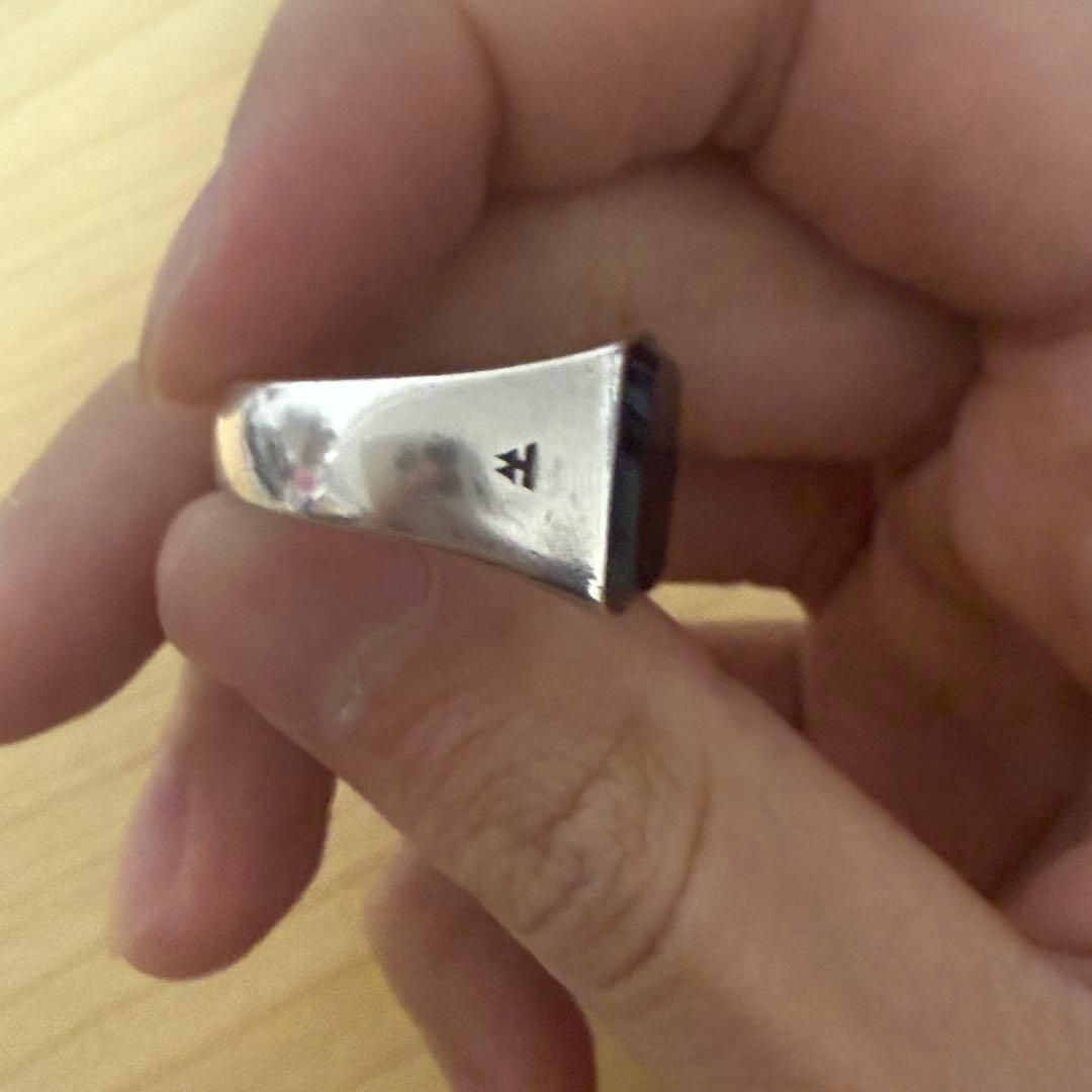 tomwood Cushion リング onxy 58(18号相当)