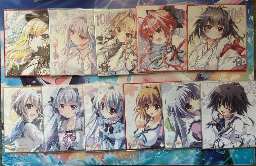 C99コミケ99 翡翠亭 和泉つばす 色紙 11枚セット