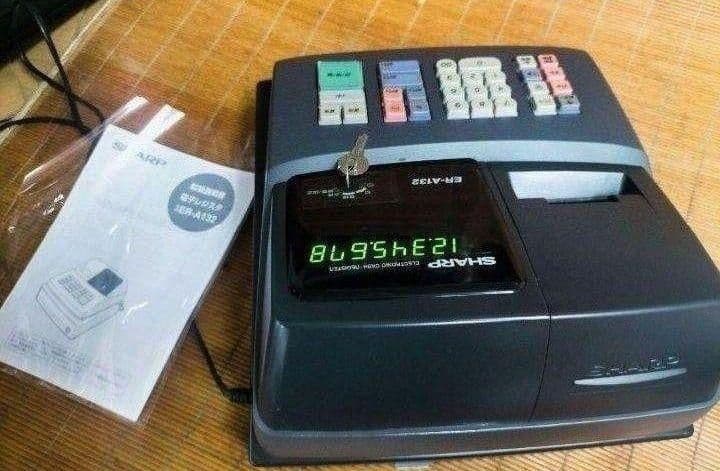 シャープレジスター　ER-A132　簡単便利特殊　送料込　008822