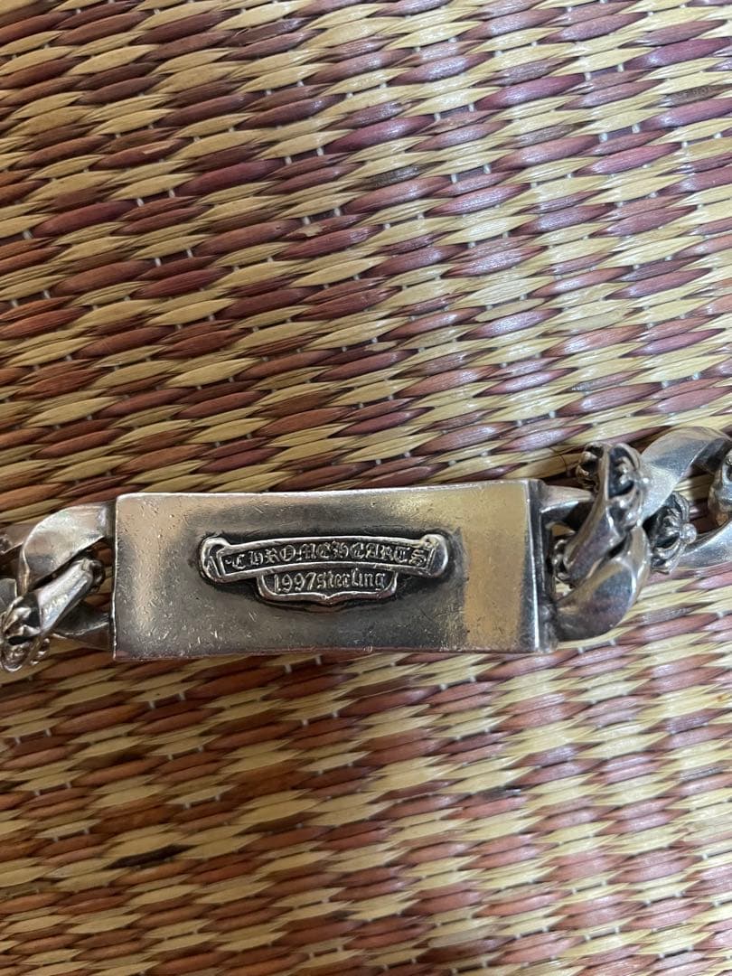 重厚 IDブレスレット クロス