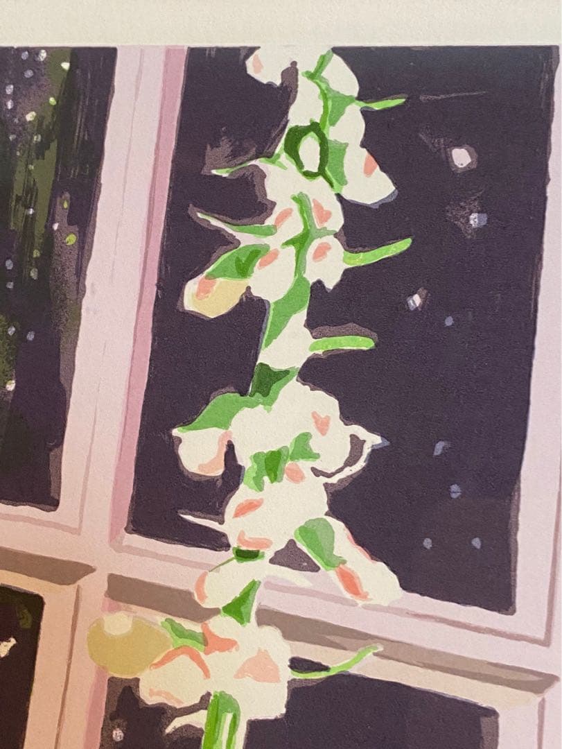 デビット・ロイド・グローバー リトグラフ カントリーガーデン 絵画 インテリア