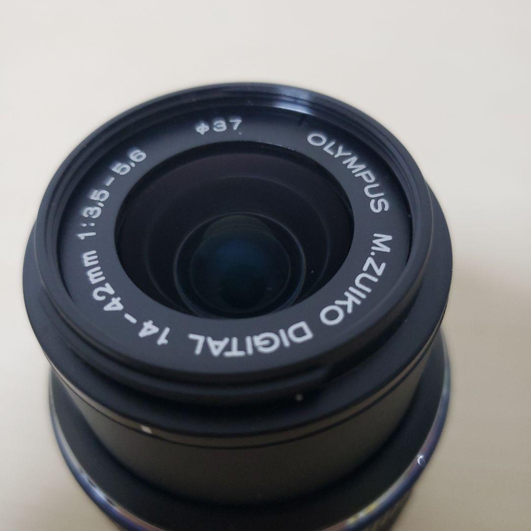 【美品】OLYMPUS M.ZUIKODIGITAL 14-42mm Ⅱブラック