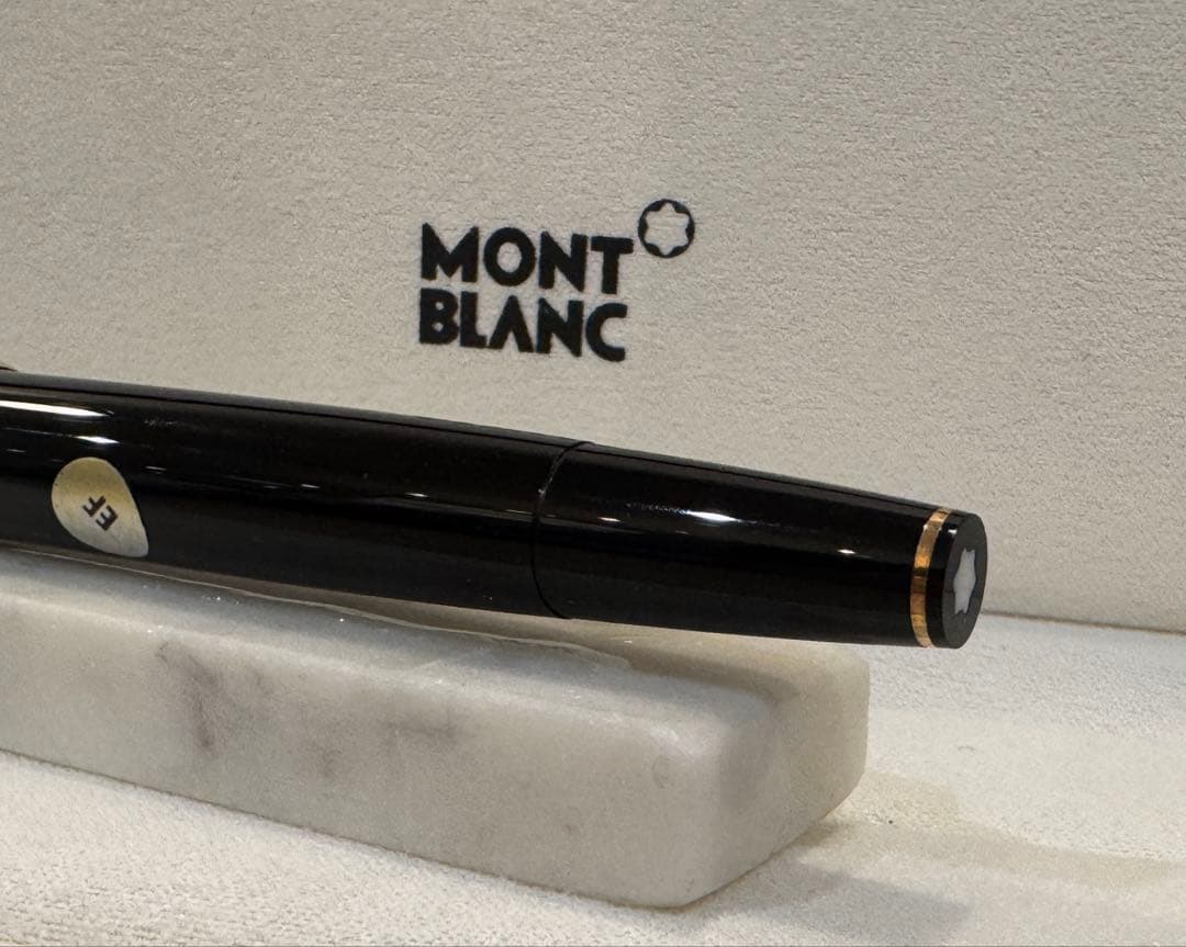【極美品】モンブラン No 14 万年筆 ブラック 18K EF