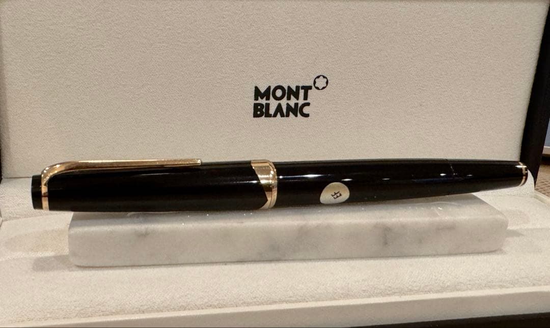 【極美品】モンブラン No 14 万年筆 ブラック 18K EF