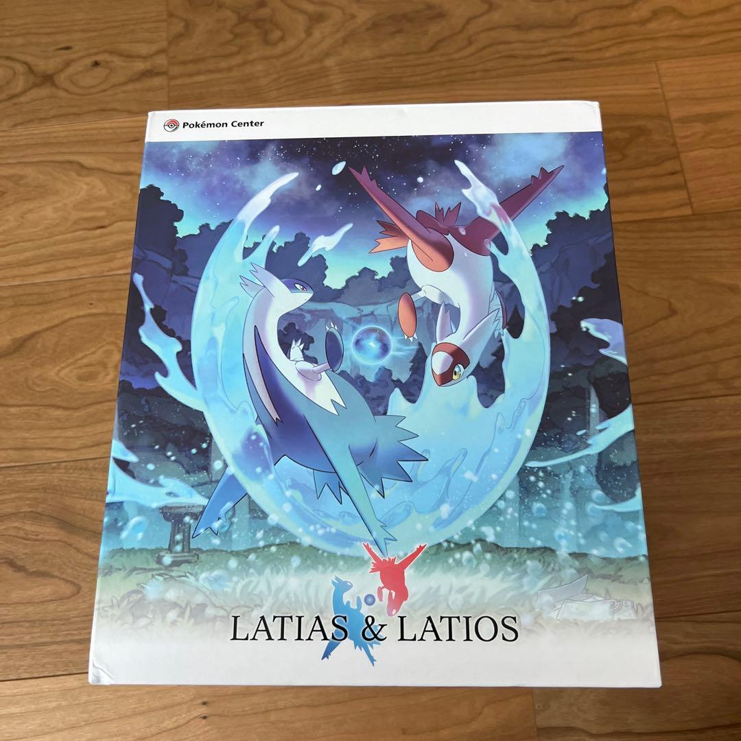 水の都の護神ラティアスとラティオス　こころのしずく　ザンナーとリオン　フィギュア