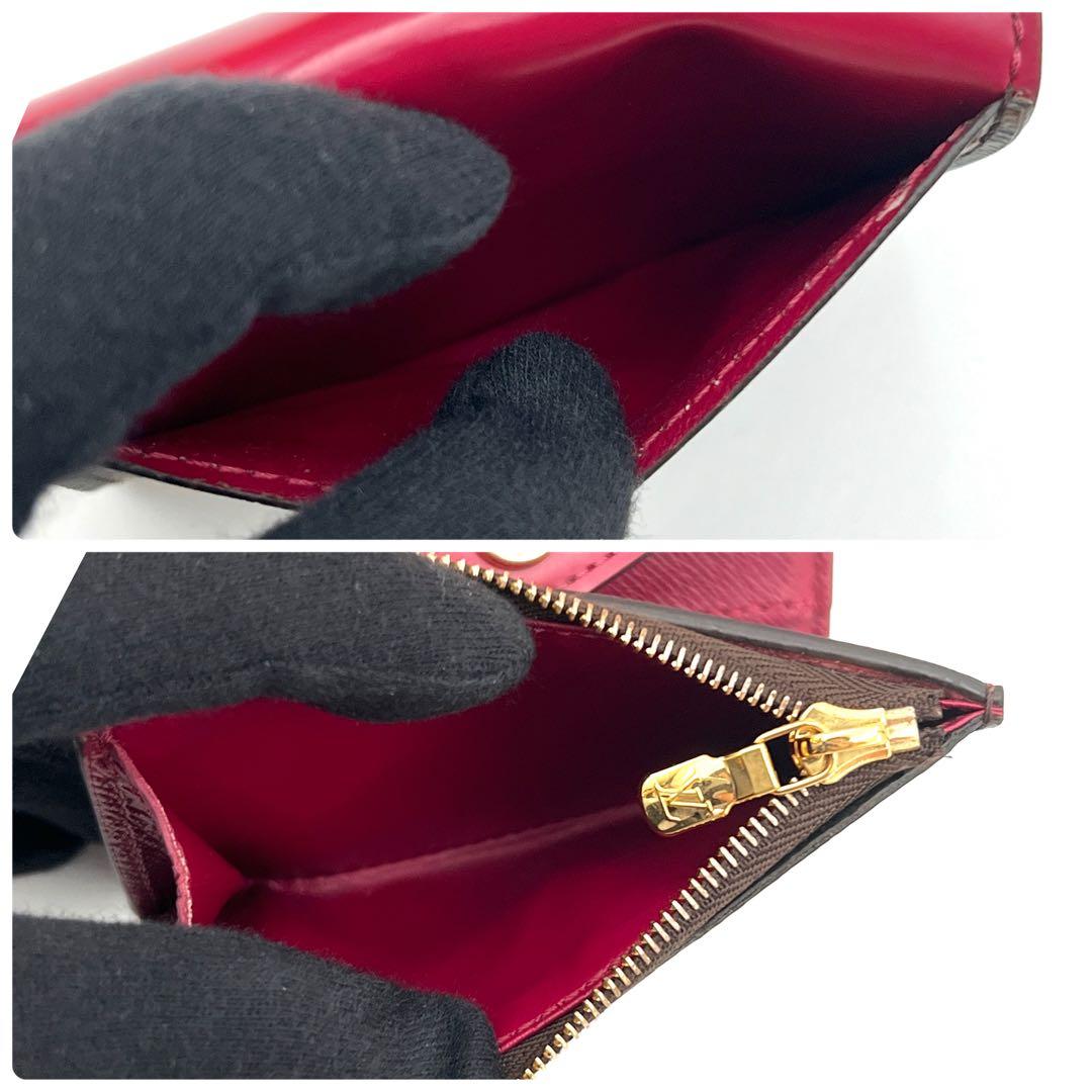 【美品】ルイヴィトン モノグラム ポルトフォイユ ゾエ 三つ折り財布 ミニ