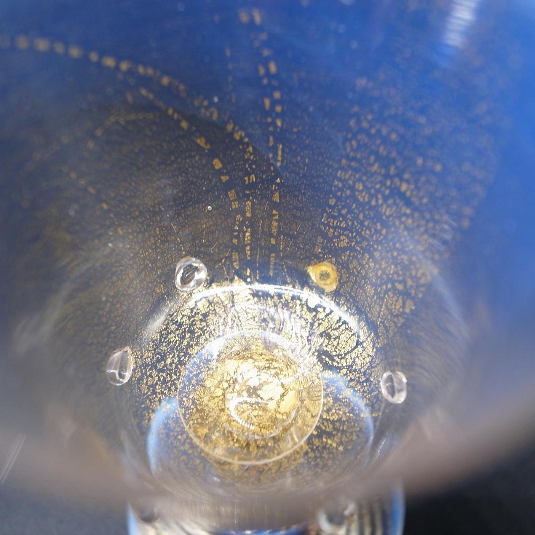 アンティーク　ベネチア　ムラーノガラス　グラス