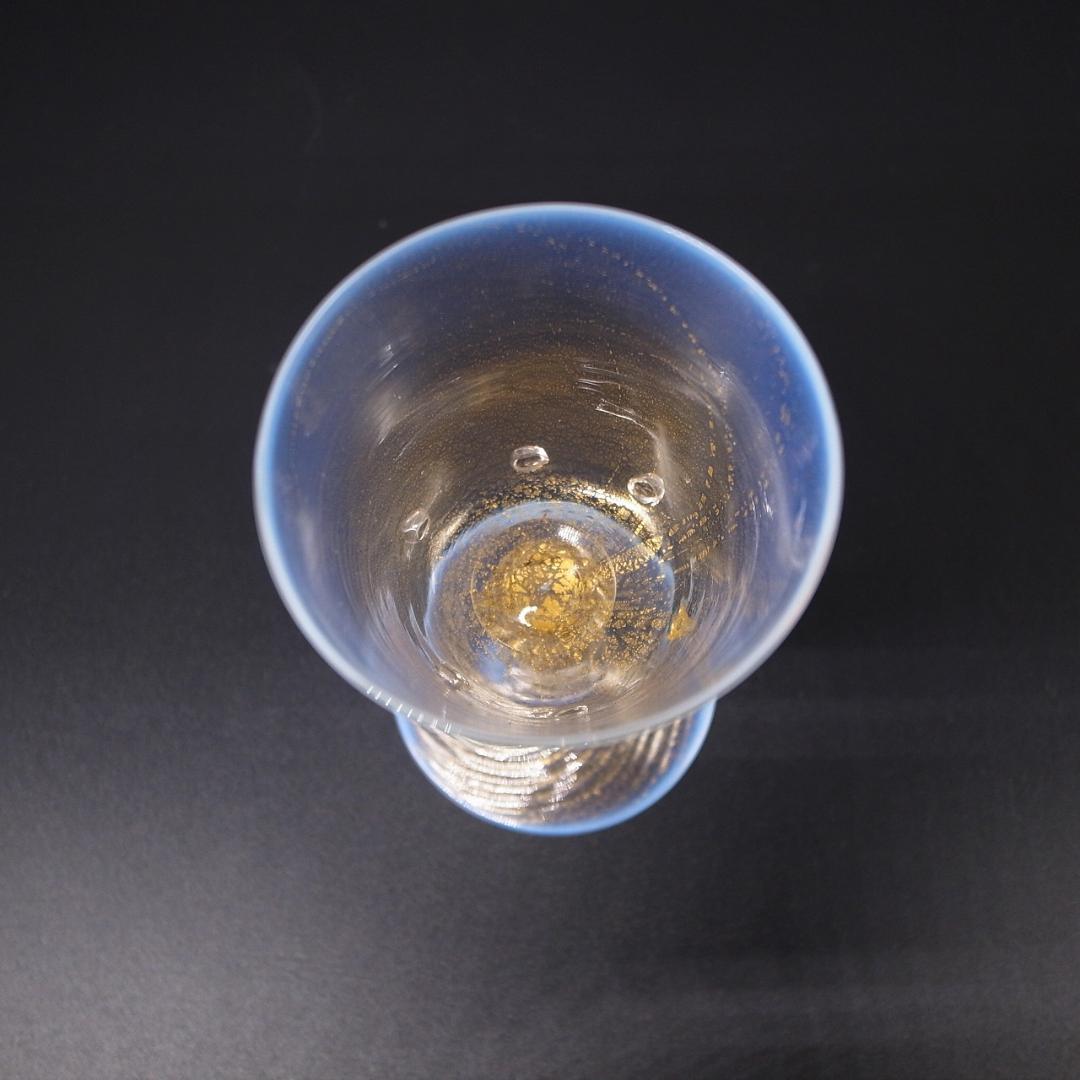 アンティーク　ベネチア　ムラーノガラス　グラス