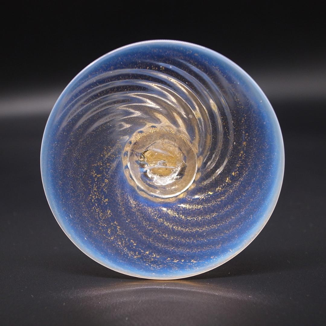 アンティーク　ベネチア　ムラーノガラス　グラス