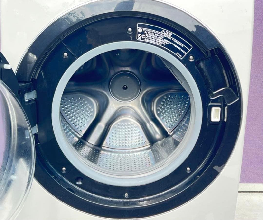 日立 ドラム式洗濯機 本体 ホワイトBD-S8800L 2016年