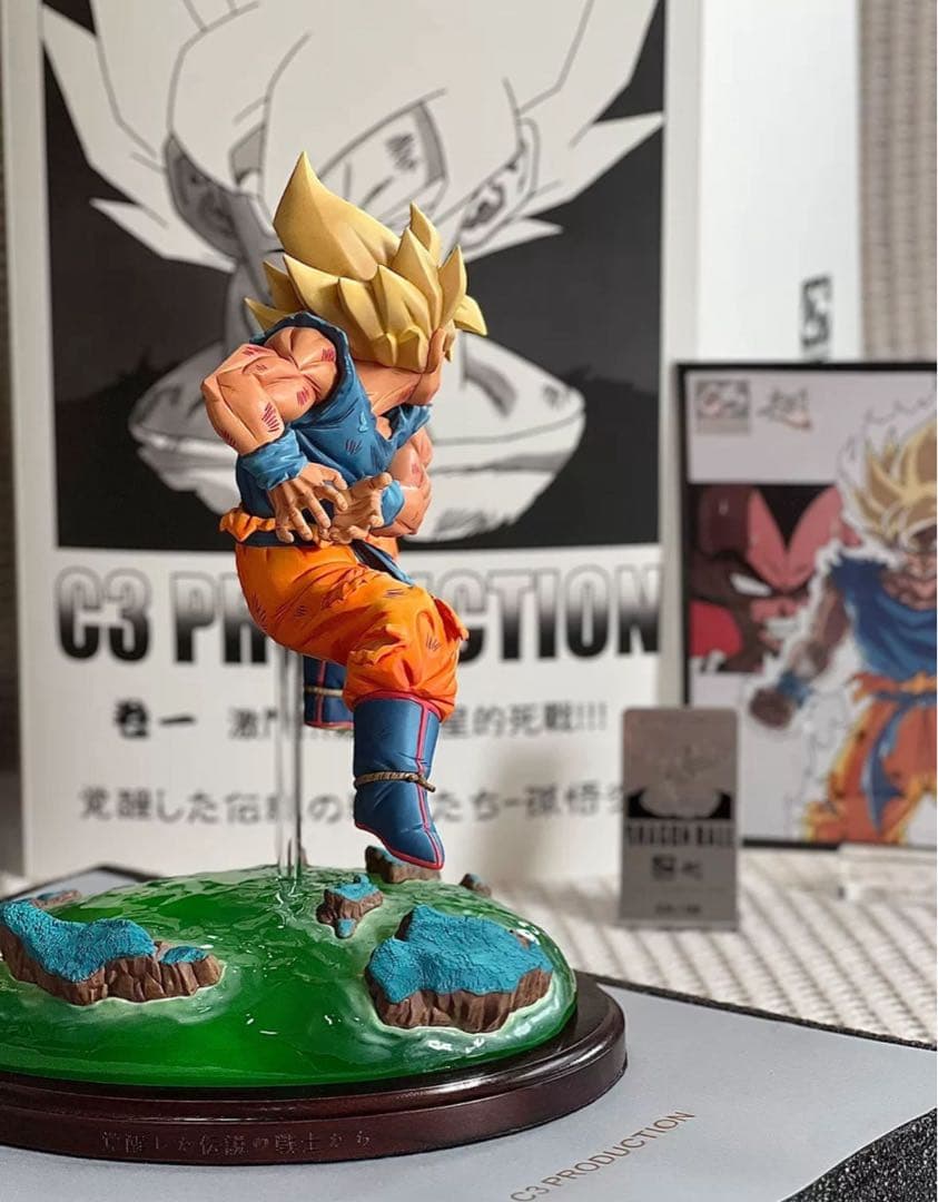 ドラゴンボール 孫悟空 ガレキ ガレージキット スタチューX①④⑥