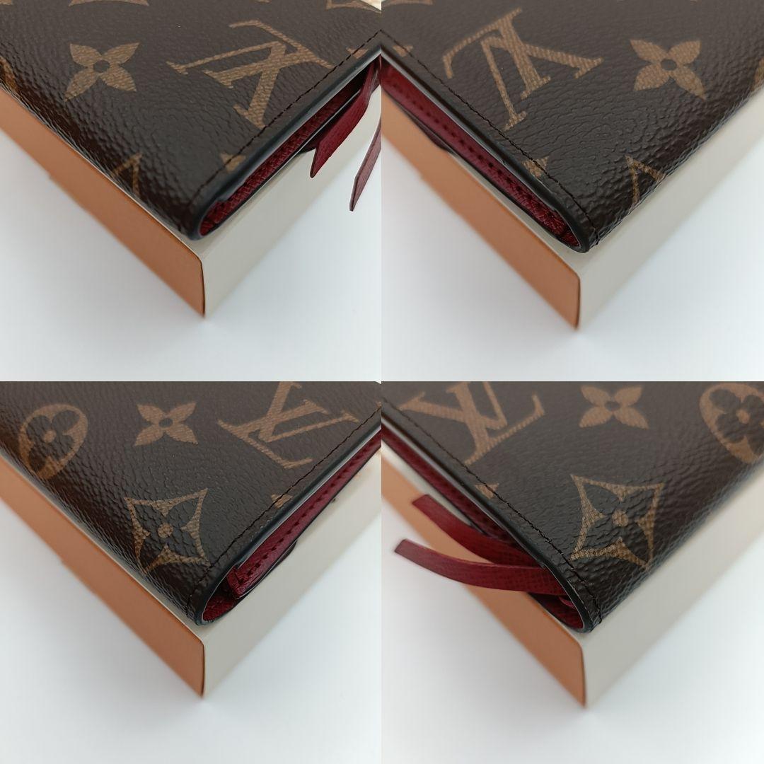 ルイヴィトン モノグラム ポルト モネ ロザリ　フューシャ　ケース　IC