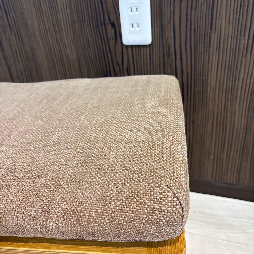 無印良品 リビングでもダイニングでもつかえるベンチ・2 オーク材 オットマン