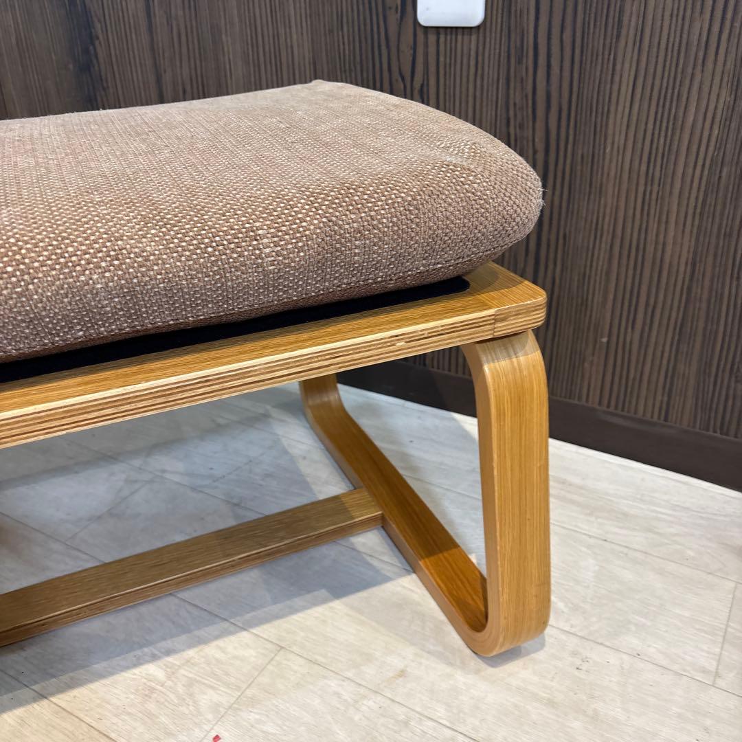 無印良品 リビングでもダイニングでもつかえるベンチ・2 オーク材 オットマン