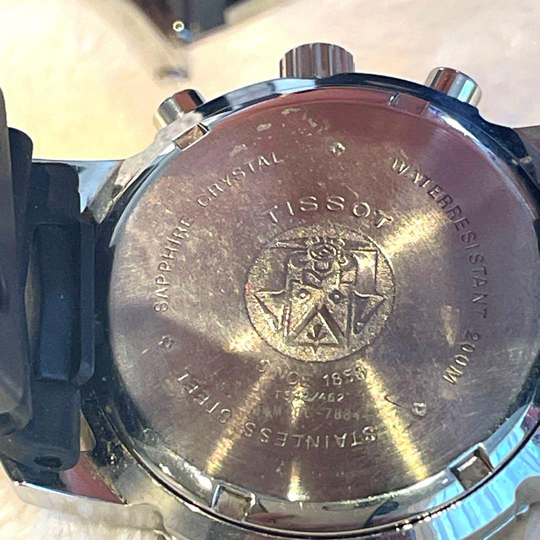 TISSOT ティソ クロノグラフ メンズ ダイバーズウォッチ 200m防水