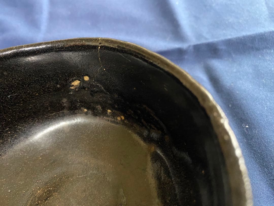 楽焼　黒茶碗
