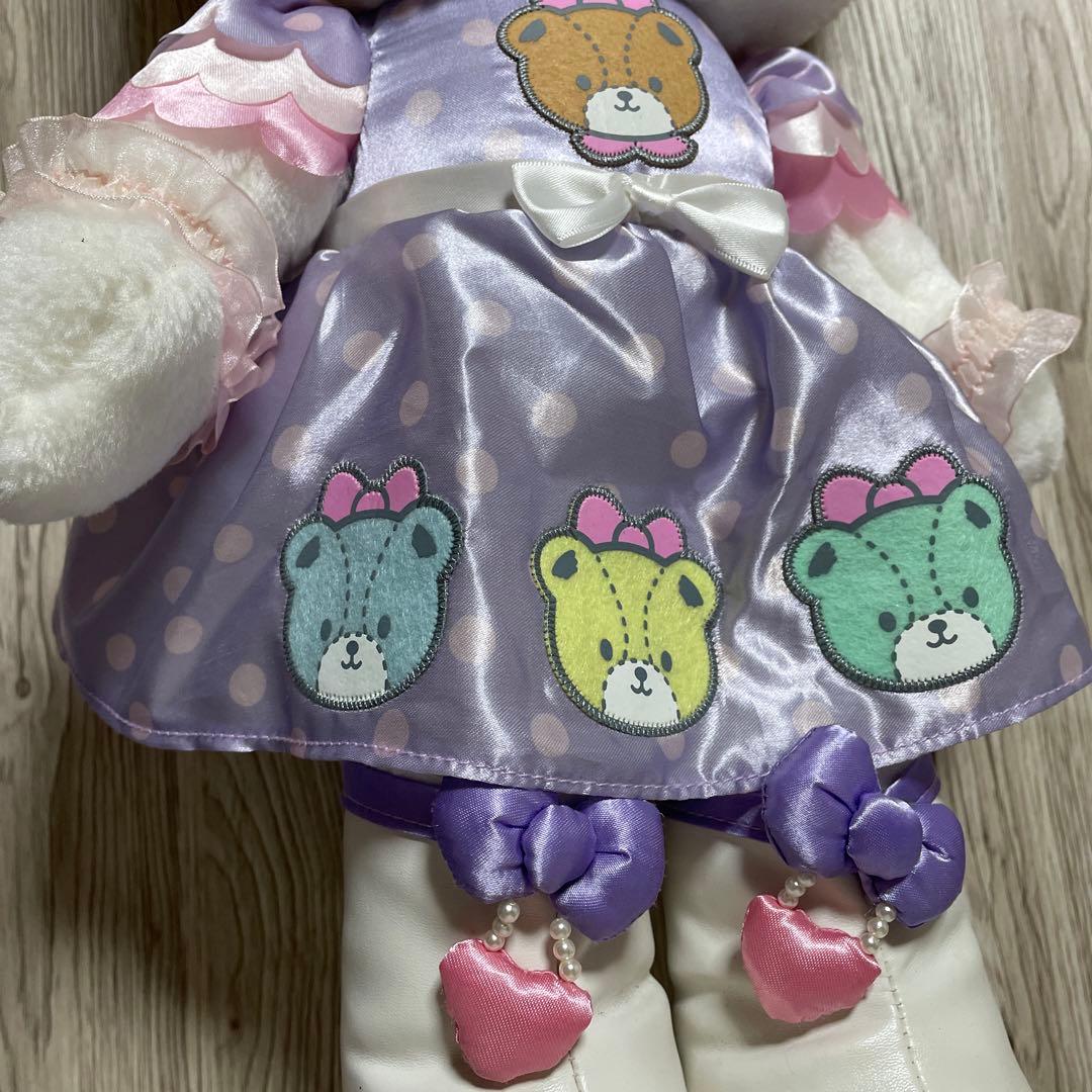 ハローキティ40th タイニーチャム HUG ドール 特大BIGぬいぐるみ