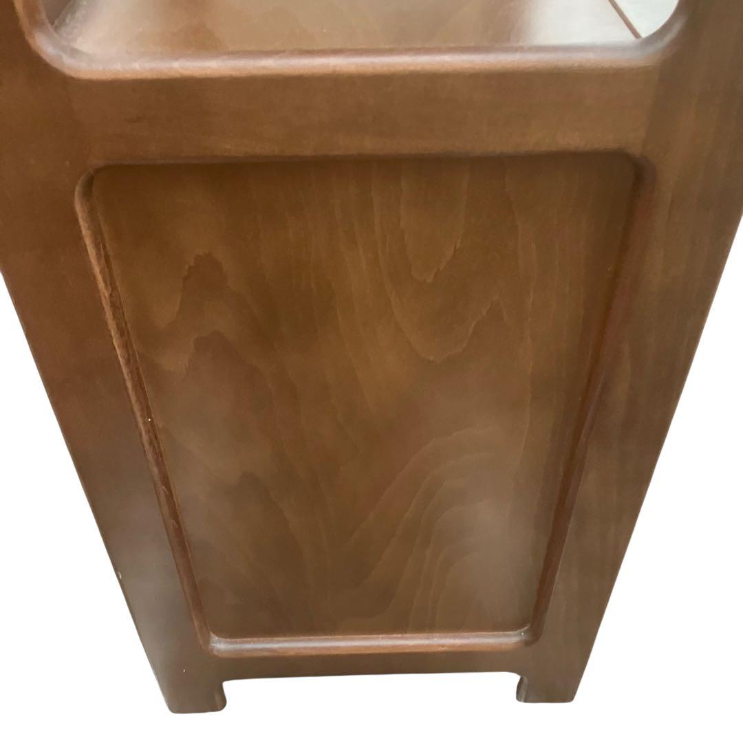 カリモク　電話台　木製　ブラウン　カリモク家具　karimoku　ファックス台