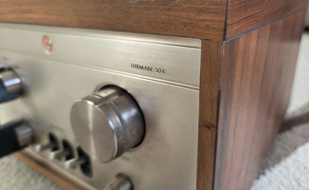 LUXMAN L-504 トランジスタ プリメインアンプ