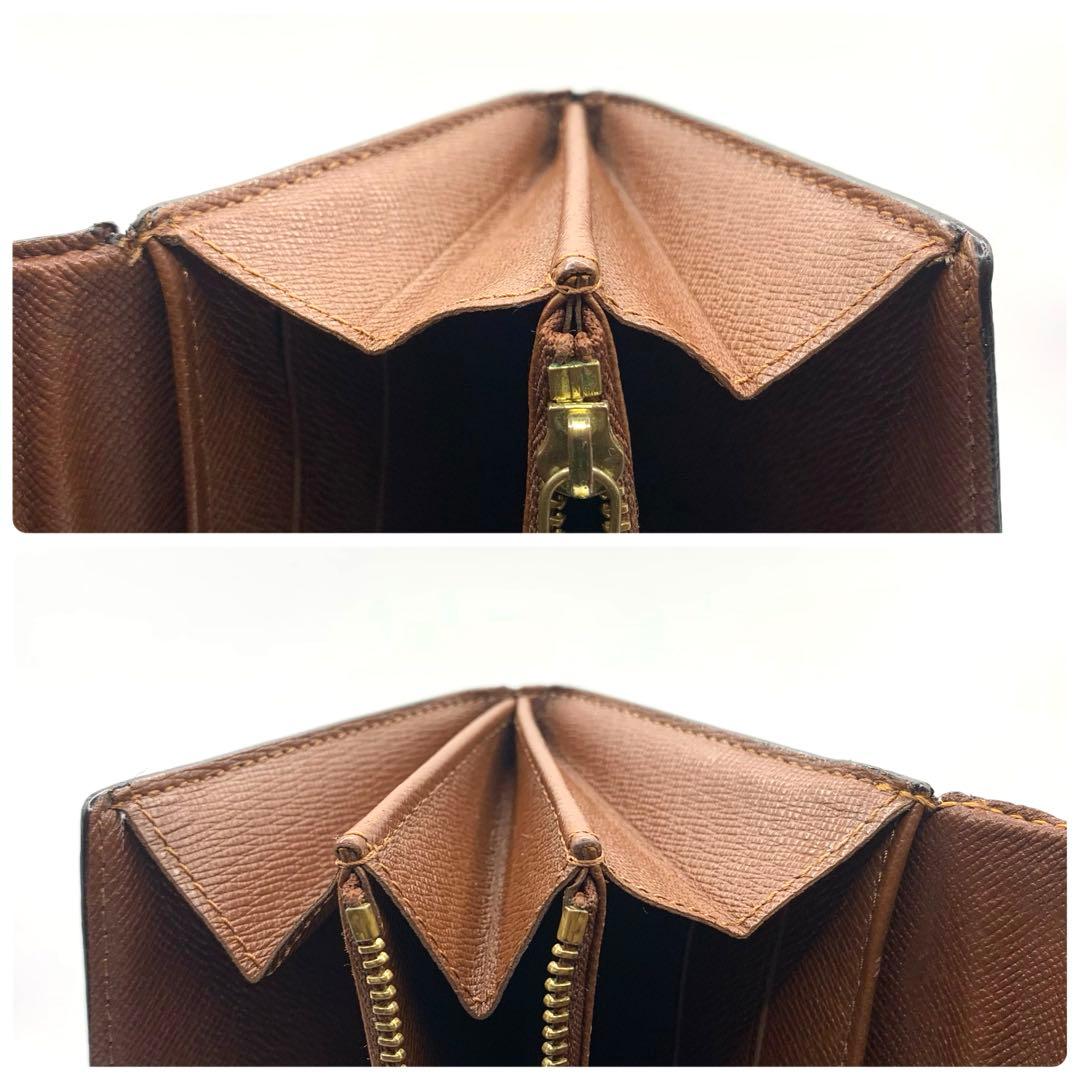 ルイヴィトン ポルトフォイユ 長財布 折り財布 二つ折り財布 モノグラム レザー