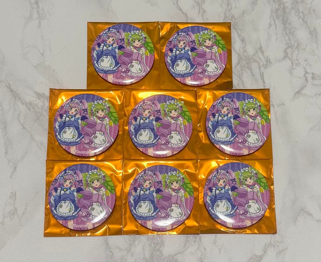 ハートデビデビパーティー 缶バッジ 缶バ グルガレ らぁら ファルル