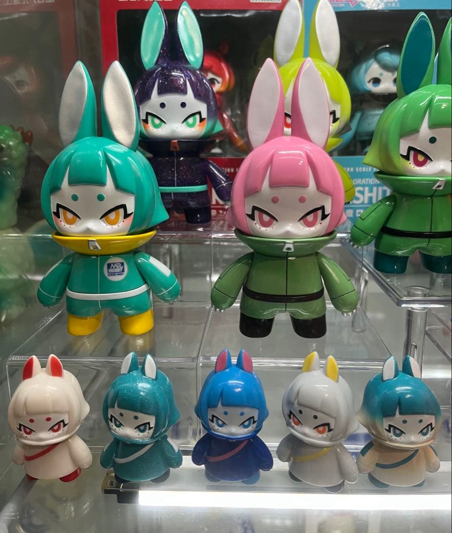 デンシウサギ デンシコウサギ まとめ売り 24体ソフビ HAKURO デンシタコ