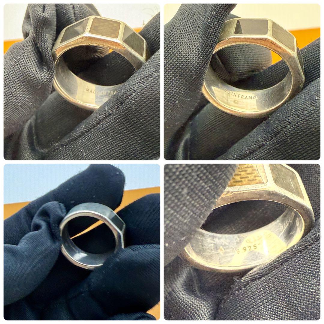 美品　ルイヴィトン　ダミエ　バーク　リング
