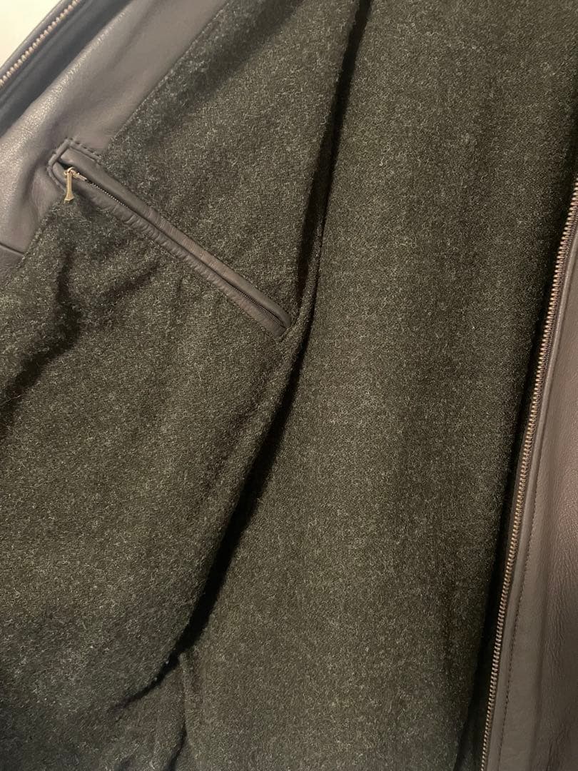 (美品) ブルックスブラザーズ (ブルックススポーツ) レザージャケット